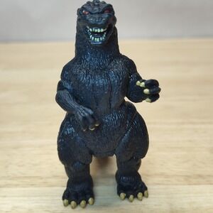 Vtg 1994 Trendmasters Toho Godzilla Red Eyes Plastic Figure King of the Monsters